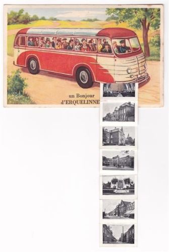 Erquelinnes ausziehbarer Papierstreifen Omnibus