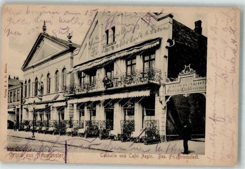 Neumünster 1906 Cafe-Tonhalle Aegir