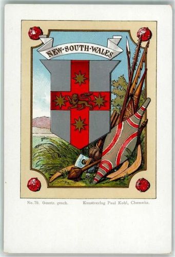 Wappen New South Wales Verlag Paul Kohl Nr. 79
