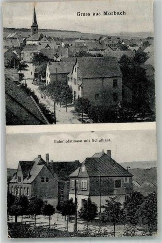 Morbach 1918 Bahnhofstrasse Schule