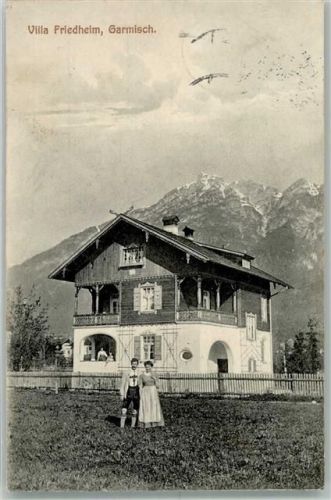 Garmisch 1911 Villa Friedheim