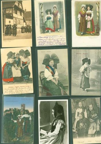 Lot mit 17 AK