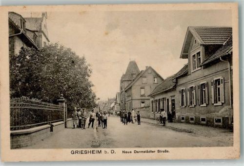 64347 W6103 Griesheim , Hess 1919 - Neue Darmstädter Straße