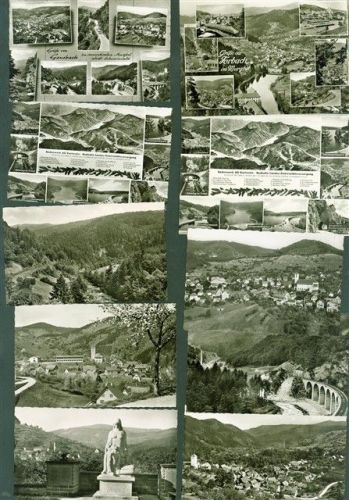 Forbach und Umgebung Lot mit 20 AK Originale aus dem Archiv des Metzverlages wenige mehrfach