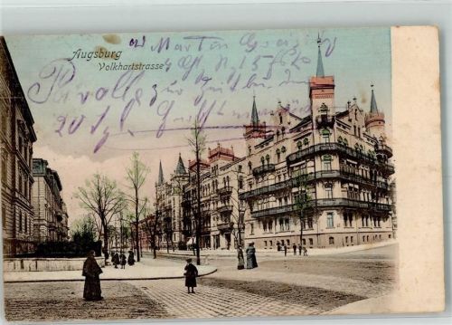 Augsburg 1909 Volkhartstraße