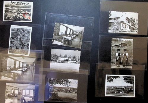 Bonndorf Lot mit 20 Fotos und Umgebung Originale aus den Musterbüchern des Metzverlages rückseitig Haftspuren