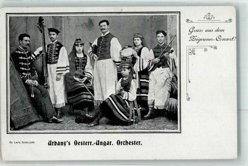 Urbany`s österr.Ungar. Orchester Tracht Zigeuner Concert