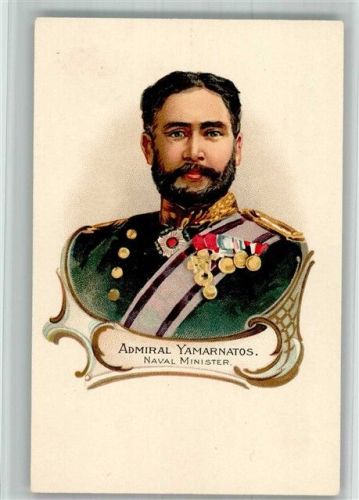 Admiral Yamarnatos Naval Minister Uniform mit Orden