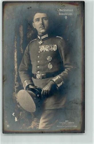 Nr. 361 Oberleutnant Immelmann Sanke, Pilot