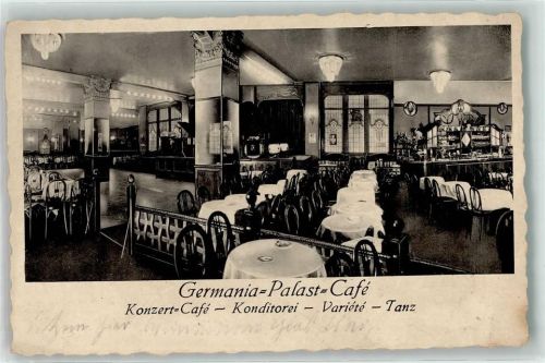 Kreuzberg WK II Stempel Germania Palast Cafe