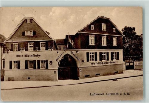 Auerbach Gasthaus alte Weinstube Hotel Weingold
