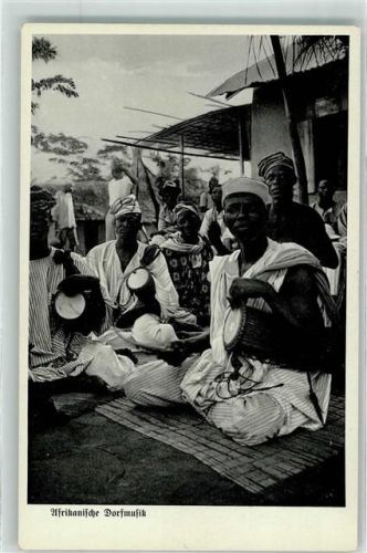 Kolonien Afrikanische Dorfmusik