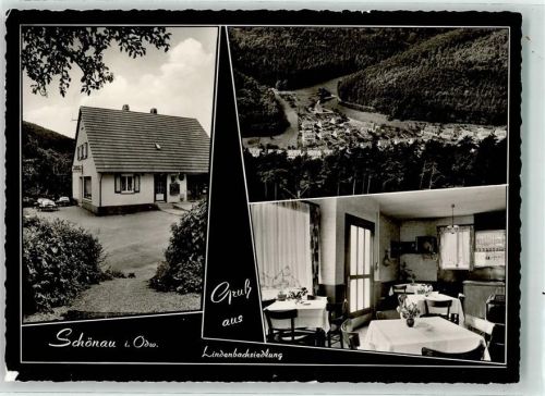 Schönau Lindenbachsiedlung Cafe-Weinstube Gastraum