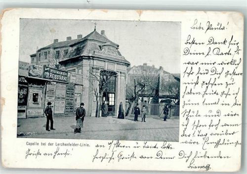 Wien 1898 Capelle an der Lerchenfelder Linie