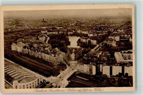 Westend Funkturm Blick aus 120 m Höhe