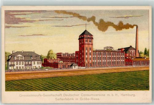 Gröba Großeinkaufs Gesellschaft Deutscher Consumvereine mbH Hamburg Seifenfabrik