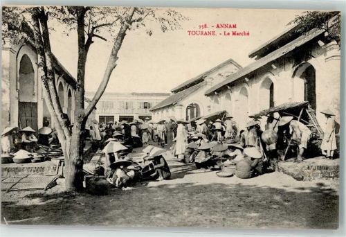 Da Nang Markt Marktszene