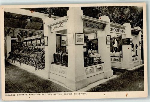 1924 Rhodesia British Empire Exhibitation Ausstellung Raphael Tuck Serie 1