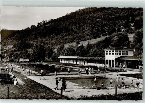Calmbach Schwimmbad Wasserrutsche