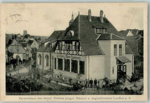 Lauffen 1907 Vereinshaus Verein christlich junger Männer