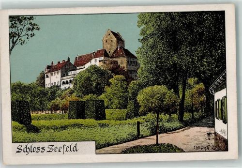 Seefeld Schloss sign. E. Felle
