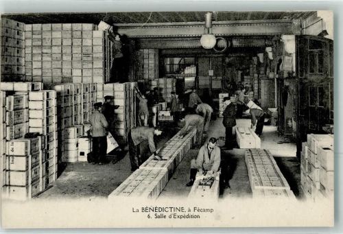 Fecamp La Benedictine Kräuterlikör Expeditionsraum