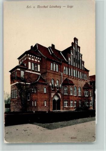 W2120 Lüneburg mit Davidstern Judaika Freimaurer BOAKC