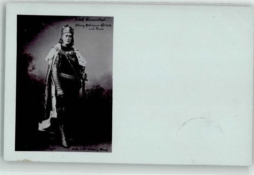 1900 Adolf Sonnenthal König Ottokars Glück und ende