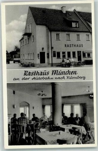 Rasthaus München an der Autobahn nach Nürnberg