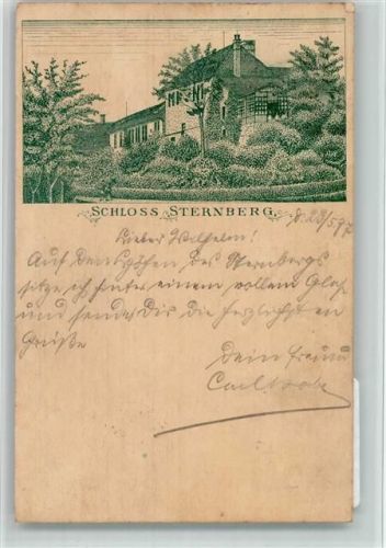 32699 W4923 Extertal BOAKC Schloß Sternberg Vorläufer Druck 1880-89