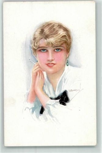 Frau mit Zigarette ERKAL Nr.307