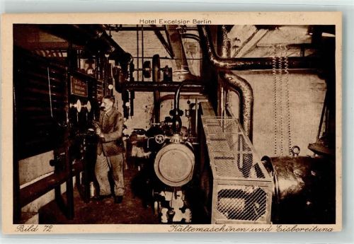 Kreuzberg Hotel Excelsior Kältemaschine und Eisbereitung Bild 72