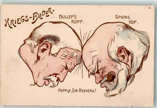 Kriegsbilder Humor Bulleps Kopp Spions Kop General Sir Redvers H.Buller