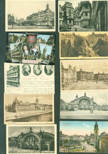 Frankfurt Lot mit 21 AK