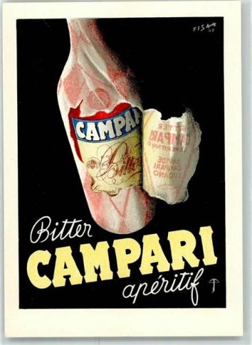 Campari Aperitif sign. FISA 48
