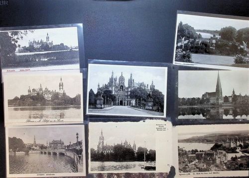 Schwerin Lot mit 12 AK