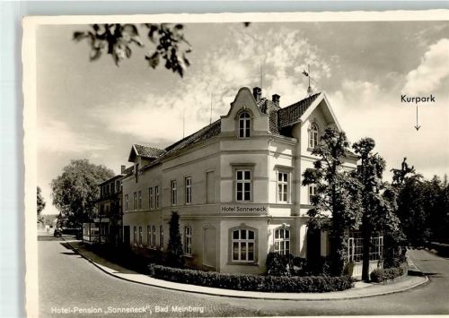 Bad Meinberg Hotel Pension Sonneneck Fotograf Schönlau Notopfermarke