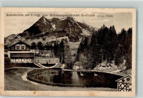 Sonthofen Schießstätte d. Kgl. priv. Schützengesellschaft