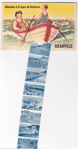 Granville ausziehbarer Papierstreifen Ruderboot Mouette