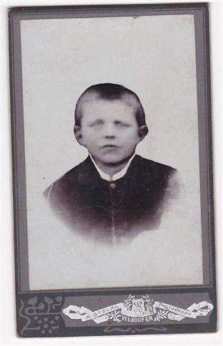 Vilshofen Junge Fotograf Atelier W. Stelzl Obere Vorstadt