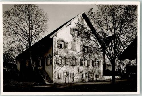 Wetzisreute Gasthaus-Pension zum Baum Ort handschriftlich