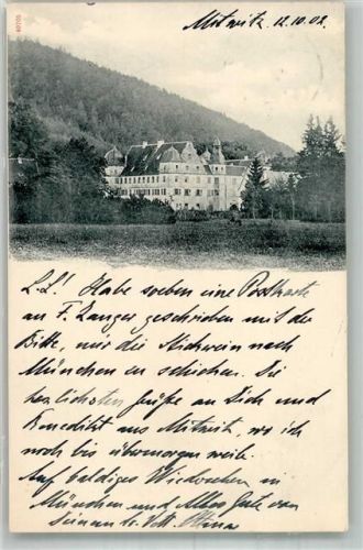 Mitwitz 1902 Adelskorrespondenz