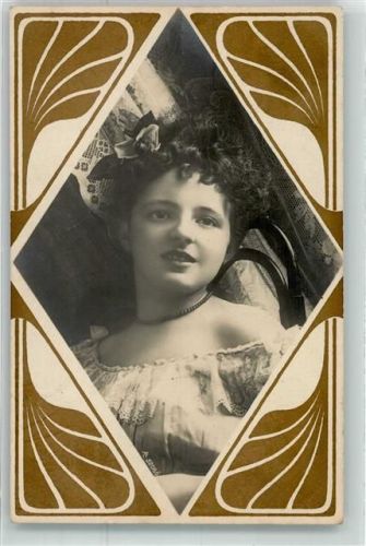 1913 Jugendstil Frauenschönheit