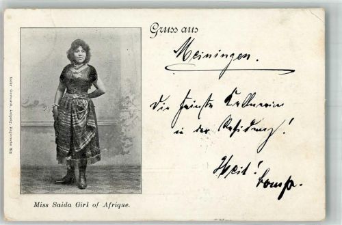1900 Miss Saida Girl of Afrique