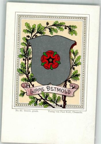 1900 Verlag Paul Kohl Nr. 42 Lippe Detmold