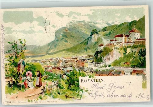 Kufstein 1899 sign. Teinisch