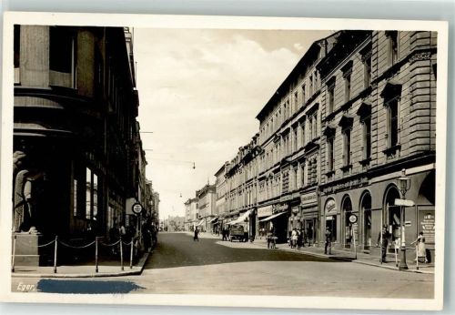 Cheb Konrad Henlein Straße LKW