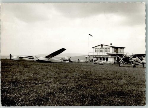 Bad Gandersheim Flughafen Gasthaus Segelflieger Ort handschriftlich