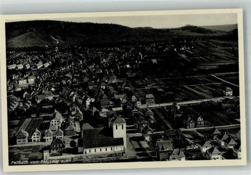Fellbach Fliegeraufnahme Fellbach
