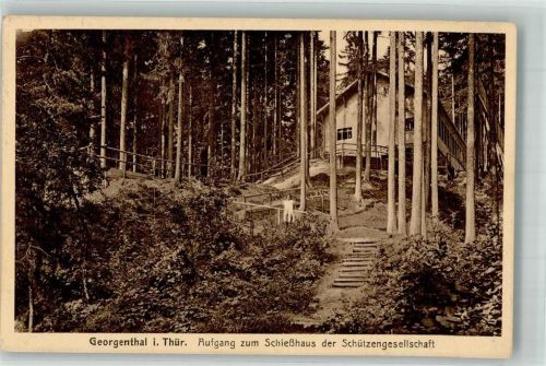 Georgenthal Aufgang zum Schießhaus